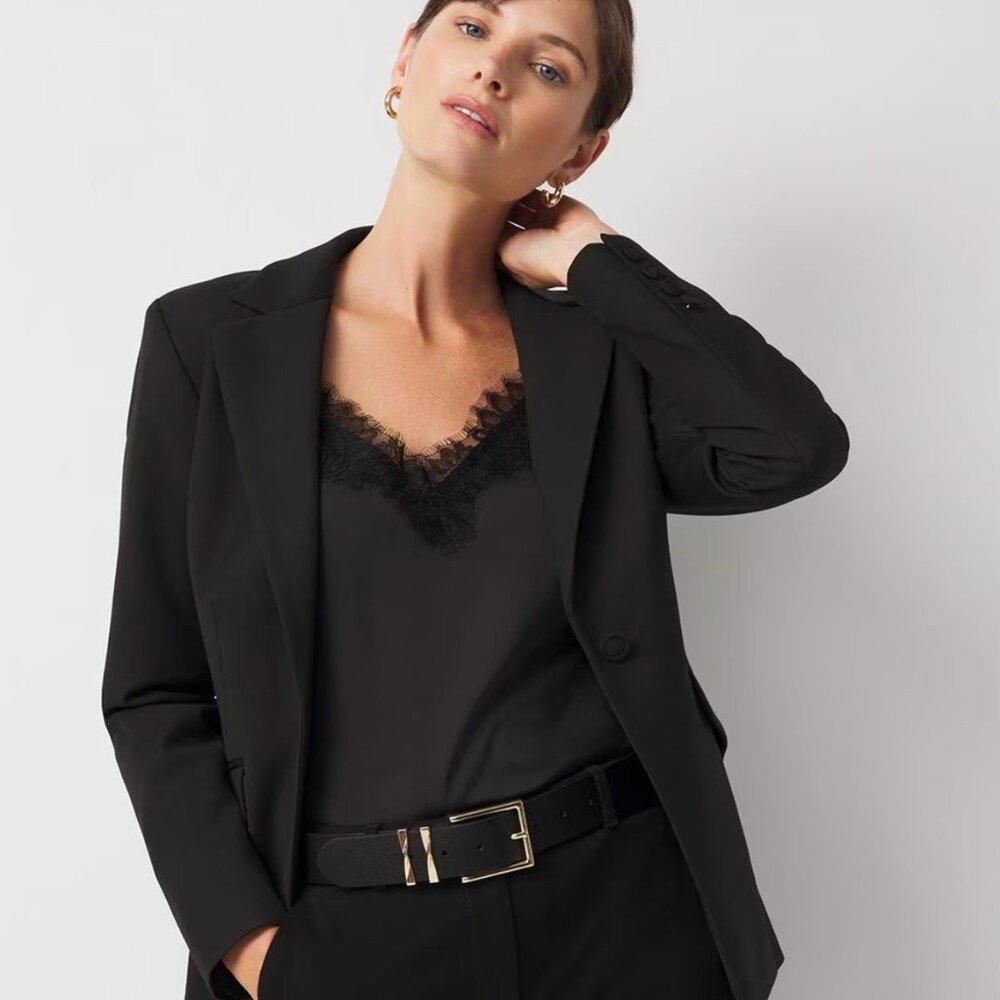 White House Black Market black blazer